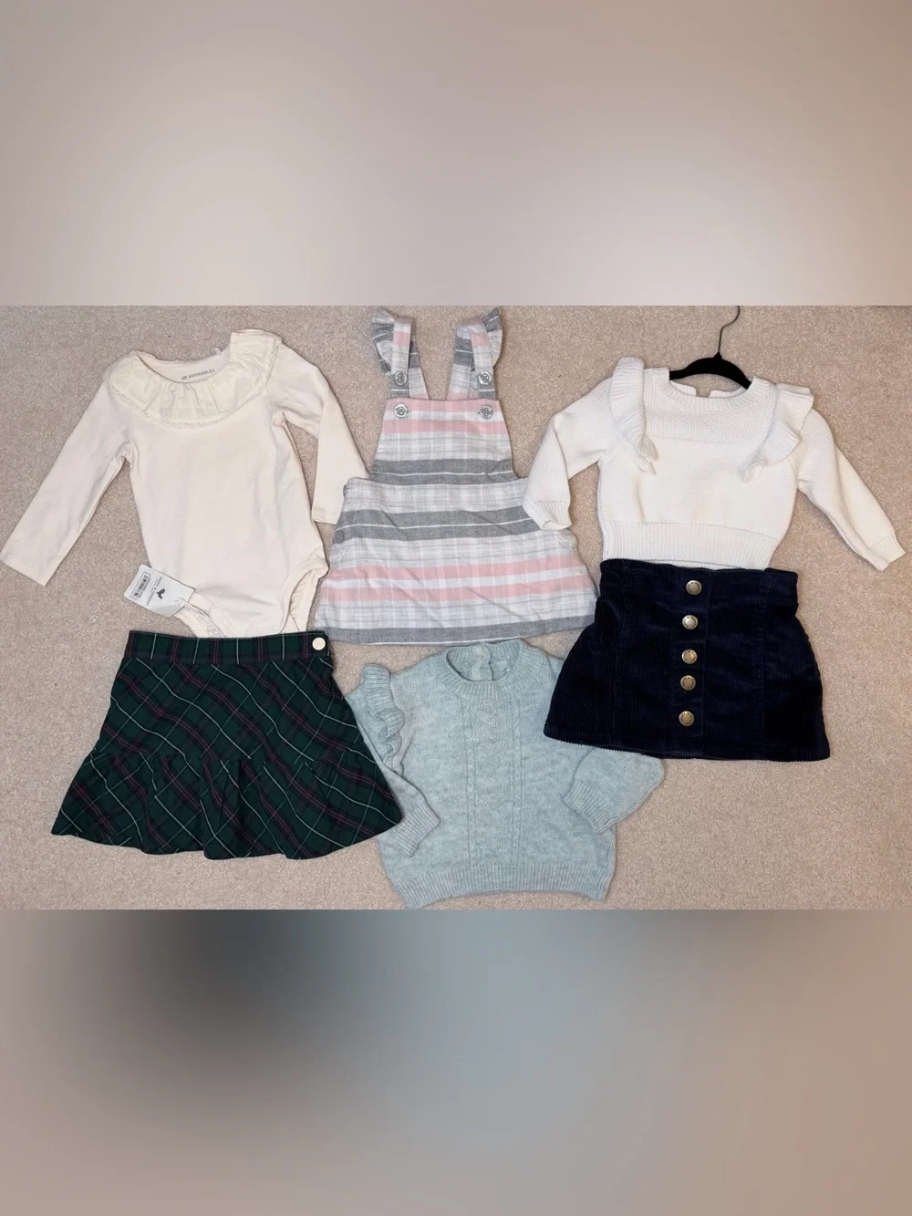 Baby Girl Fall Capsule Wardrobe Bundle/Lot, Size 3-6M